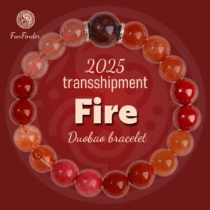 (Fire) Multi-treasure Bracelet to replenish fire if the five elements are lacking fire
